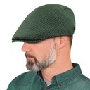 Легкая мужская плоская кепка — Pako Jeans — Fine, зеленая клетка
