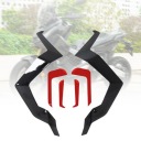 2 ШТУКИ LEG WIND PROTECT ODPORNA NA ZARYSOWANIA НОГОЙ МОТОЦИКЛЕТНАЯ ВЕТЕР ЧЕРНЫЙ  фото 7
