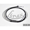 LINEX ТРОСИК ГАЛЬМА РУЧНОГО FIAT  (15475248459) фото min 10