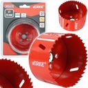 КОРОНОЧНАЯ ПИЛА БИМЕТАЛЛИЧЕСКАЯ РЕЗКА 73 мм ФРЕЗЕРНОЕ СВЕРЛО ПО МЕТАЛЛУ ДЕРЕВО БИМЕТАЛЛ