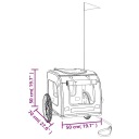 Велопричепи Для Тварин 66 Cm 125 X 64 X