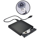 Внешний портативный привод DVD CD RW плеер Устройство чтения дисков USB 2.0 SLIM