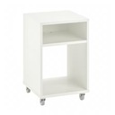IKEA VIHALS Nočný stolík biely 37x37 cm Farba nábytku biela