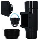 ОЧИСТИТЕЛЬ ЖЕЛОБОВ Отложений в желобах Редактирование водосточной трубы УМЕНЬШЕНИЕ 110/90 мм