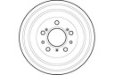 TAMBOUR DE FREIN ARRIÈRE CONVIENT VERS ALFA ROMEO AR 6, CITROEN C25, JUMPER I,photo 9