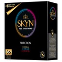 SKYN SELECTION mix Original Intense Feel Extra Увлажняемые презервативы 36 шт.