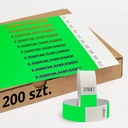 Браслеты TYVEK 200 шт. БЕСПЛАТНАЯ ЦВЕТНАЯ ПЕЧАТЬ.