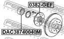 HUB WHEELS 0382-GEF FEBEST HONDA 