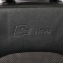 AUDI A4 B8 SEAT LEFT FRONT SPORTY S-LINE SKIN ALCANTARA BLACK  photo 12