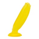 Żółty banan gładkie żelowe dildo z przyssawką Marka Baile