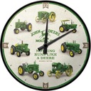 МОДЕЛЬ НАСТЕННЫХ ЧАСОВ JOHN DEERE ТРАКТОР ТРАКТОР ХИТ