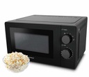 CZARNA KUCHENKA MIKROFALOWA MIKROFALÓWKA WOLNOSTOJĄCA 20L 1100W
