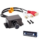 REGULATOR GŁOŚNOŚCI PILOT POTENCJOMETR REGULACJA SUBWOOFERA BASU 2xRCA