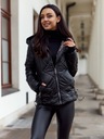 Czarna kurtka damska krótka pikowana jesienna M Kod producenta 5904882001573
