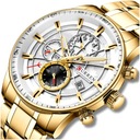 CURREN МУЖСКИЕ ЧАСЫ КЛАССИЧЕСКИЙ ЭЛЕГАНТНЫЙ ХРОНОГРАФ ДАТА 5 ЦВЕТОВ