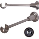 ОДИНАРНЫЙ КРОНШТЕЙН 16 МАТОВЫЙ НИКЕЛЕВЫЙ КАРКАС ДЛЯ КАРДИН