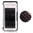 Lena Lashes OMBRE Ресницы Черный/КОРИЧНЕВЫЙ C 0.07 Микс
