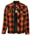 BORES LUMBERJACK KOSZULA MOTOCICLETA COLOR NARANJA HD 2XL 