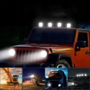 10X ФАРА ДІОДНА РОБОЧА 48W 16 LED (СВІТЛОДІОД) ГАЛОГЕН 12V 24V IP67  фото 10