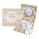 СВЯТОЕ КРЕЩЕНИЕ СУВЕНИР КРЕЩЕСТВЕННАЯ КОРОБКА имя дата ПОДАРОК