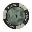 Фишка покерного клуба номиналом 1 Цвет белый x25