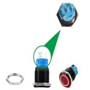 КНОПКА ВИМИКАЧ СВІТЛА ПРОТИТУМАННОГО 16MM LED (СВІТЛОДІОД) BISTABILNY  фото 13