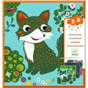 Арт-набор DJECO Scratch Game ANIMALS 3+ 9093