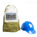 MASKA DO PIASKOWANIA Z KASKIEM PIASKARKA MASKI