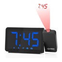 РАДИО БУДИЛЬНИК С ПРОЕКТОРОМ радиобудильник БОЛЬШИЕ ЦИФРЫ