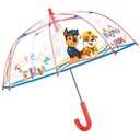 Зонт детский PAW PATROL, ручной, прозрачный, прочный, Perletti