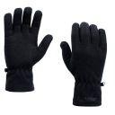 МУЖСКИЕ ЗИМНИЕ ФЛИСОВЫЕ ПЕРЧАТКИ HI-TEC SALMO POLAR ПЕРЧАТКИ ЧЕРНЫЕ S M