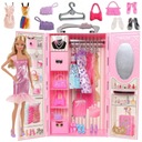 Шкаф Складной для одежды + куклы