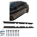 НАКЛАДКИ ПОРОГІВ DO SEAT LEON (KL1) 2020- (ЧОРНИЙ POLYSK)  (16595437152) фото min 4