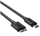 Unitek Y-C475BK USB 3.1 Type-C (M) — кабель micro USB B (M) 1м