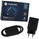 Быстрое настенное зарядное устройство Motorola TurboPower 30 Вт USB-C с зарядным кабелем