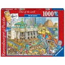 Ravensburger Puzzle 2D 1000 dielikov: Rio de Janeiro, 16194