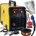 ИНВЕРТОРНЫЙ СВАРОЧНЫЙ АППАРАТ MIG 200 A MAG MMA 230V Комплект