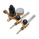 РЕДУКТОР CO2 АРГОНА С 2 РОТАМЕТРАМИ DONMET