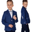 CHLAPČENSKý oblek pre chlapca elegantný tmavomodrý dvojdielny 152 slim Vek dieťaťa 11 rokov +