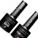 Гибридный лак Claresa ULTRA BASE + TOP MAT NO WIPE