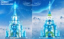 Frozen ľadové kráľovstvo Elsa hrad ľadový palác 671 el. Vek dieťaťa 8 rokov +