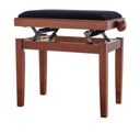 Nastaviteľná lavica stolička na klavír drevo Thomann KB-15WNM matný Orech Značka Thomann