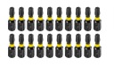 Ударные биты TX25 x 25 мм 20 шт.