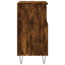 vidaXL Komoda, dymový dub, 60x35x70 cm, materiál na báze dreva Farba nábytku Zlatý dub