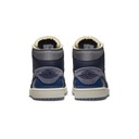 Pánska obuv Air Jordan 1 Mid SE Craft Obsidian Originálny obal od výrobcu škatuľa