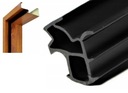Стальная рама прокладка для внешней двери Wikęd 1MB Black