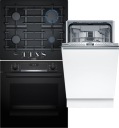 Комплект BOSCH HBG5370B0 + PPP6A6B90 + SPV4HMX10E