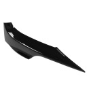 2 SZT. BLYSZCZACY BLACK FRONT SPOILER ZDER  photo 7