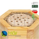 Модель домика для насекомых сотовый MKW, маленький деревянный