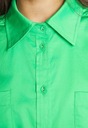 Dámska oversize košeľa Y.A.S zelená XXS Veľkosť XXS
